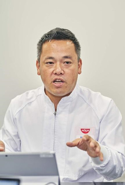 日清食品株式会社 林将広氏